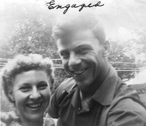 Engaged summer 1953