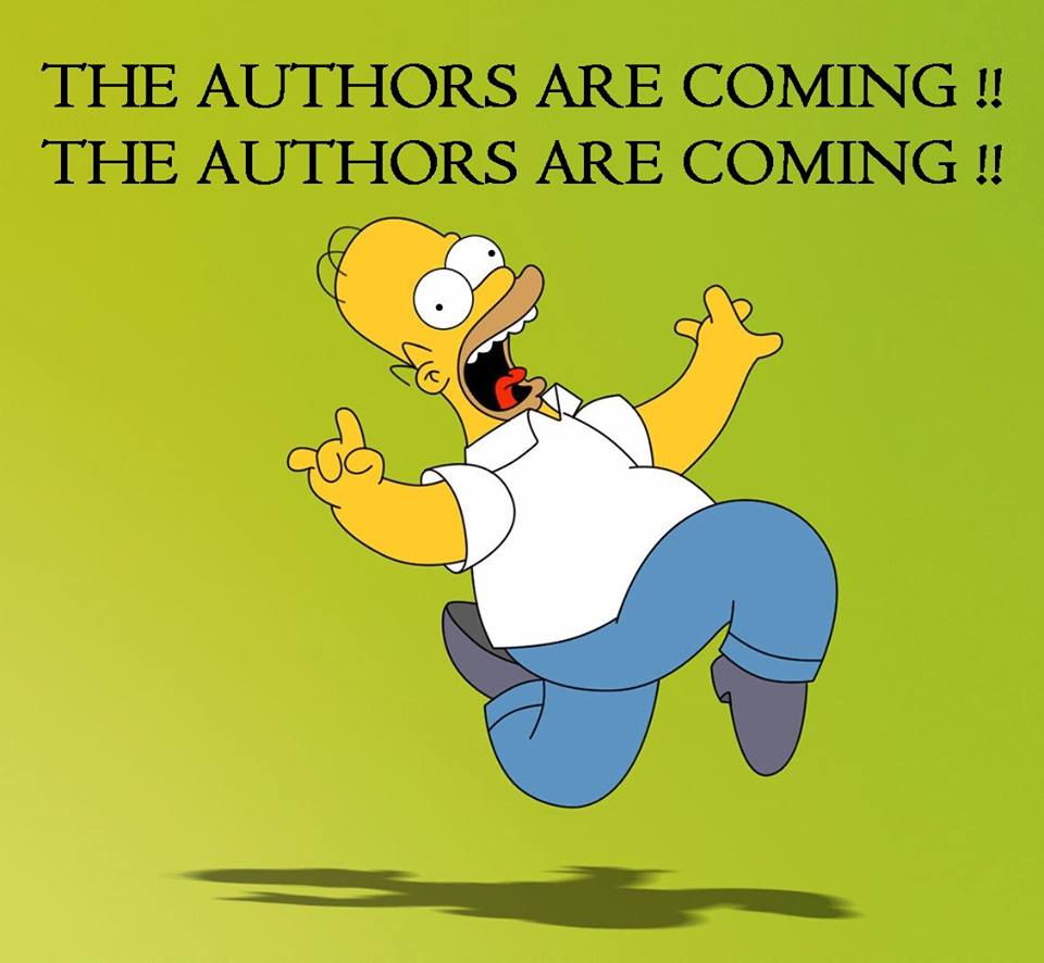Homer Simpson Authors Coming!